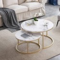 Nesting Tables Set Two-Piece MDF